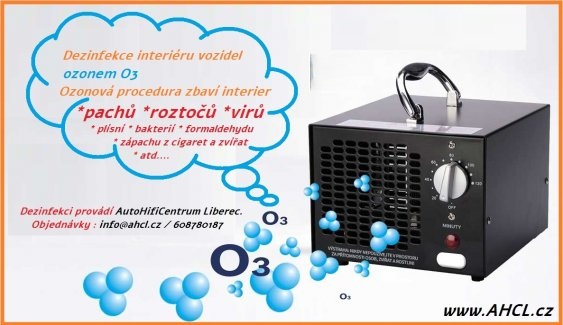 čištění ozonem